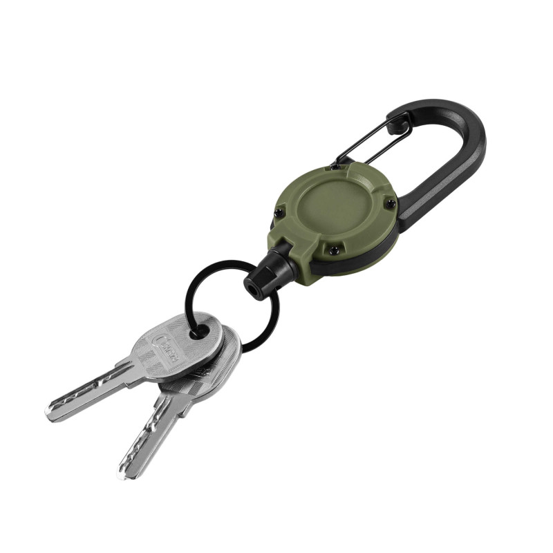M-Tac карабин зі шнуром для ключів Olive M-Tac карабин зі шнуром для ключів Olive