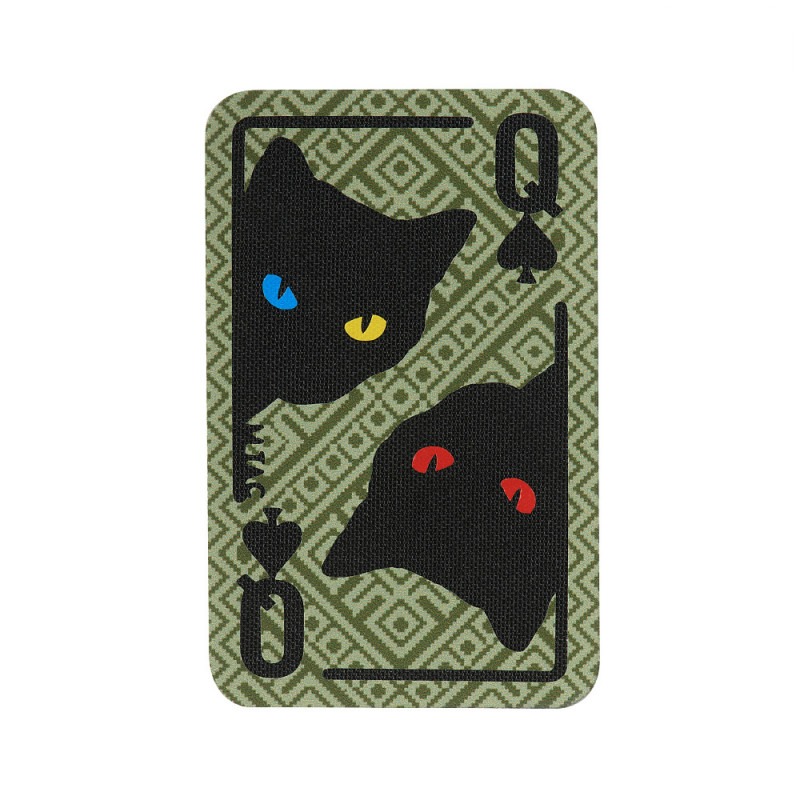 M-Tac нашивка Queen of spades (Орнамент) Olive M-Tac нашивка Queen of spades (Орнамент) Olive