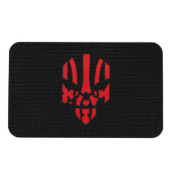 M-Tac нашивка Месник горизонтальна Laser Cut Black/Red