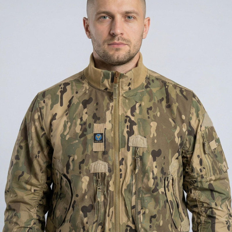 Куртка бомбер Vik-Tailor льотна, MultiCam