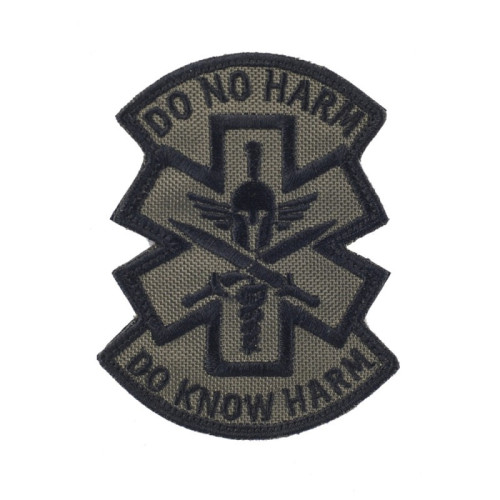 M-Tac нашивка Do No Harm олива — фото 1