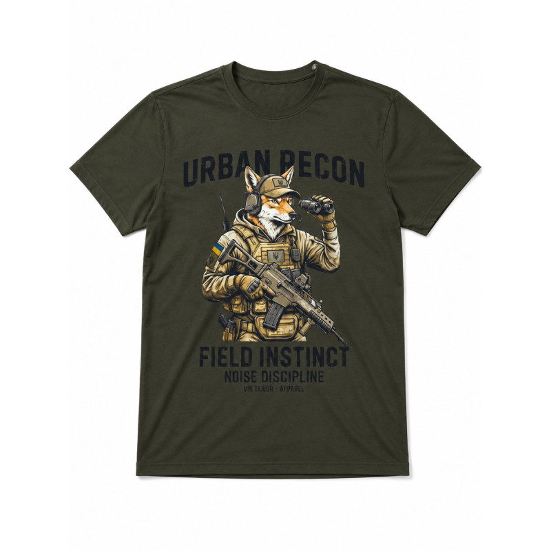 Футболка Vik-Tailor Urban Recon, Dark olive