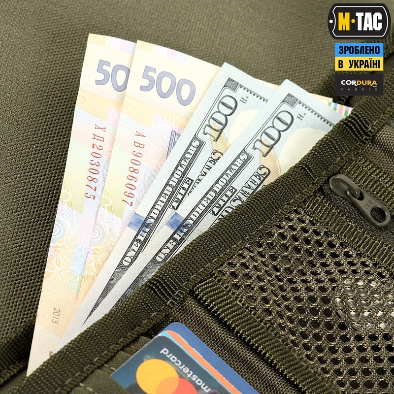 M-Tac гаманець з липучкою Elite Gen.II Ranger Green