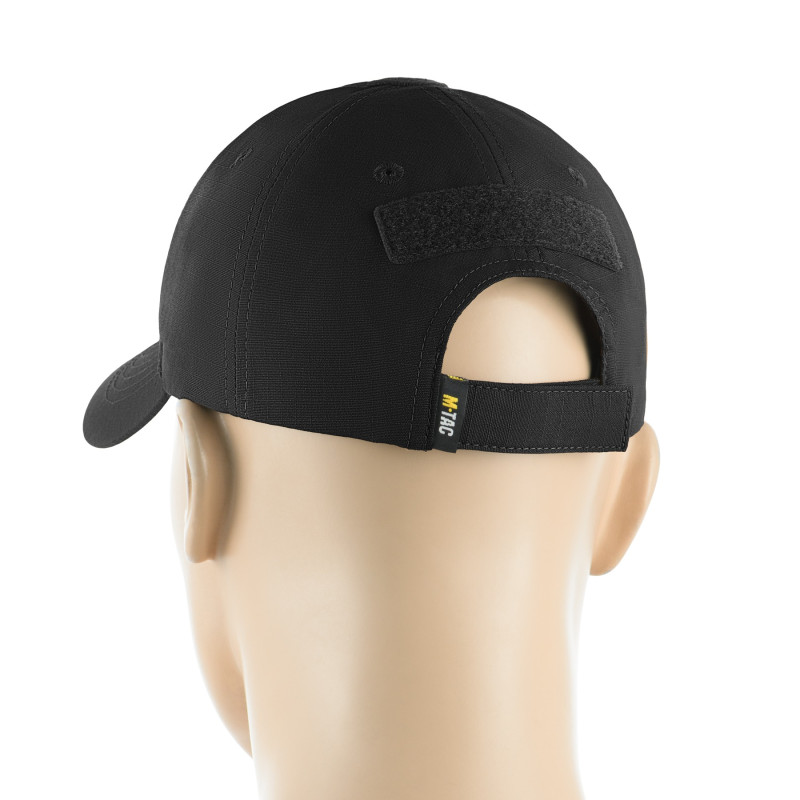 M-Tac бейсболка тактична Elite Flex ріп-стоп Black M-Tac бейсболка тактична Elite Flex ріп-стоп Black
