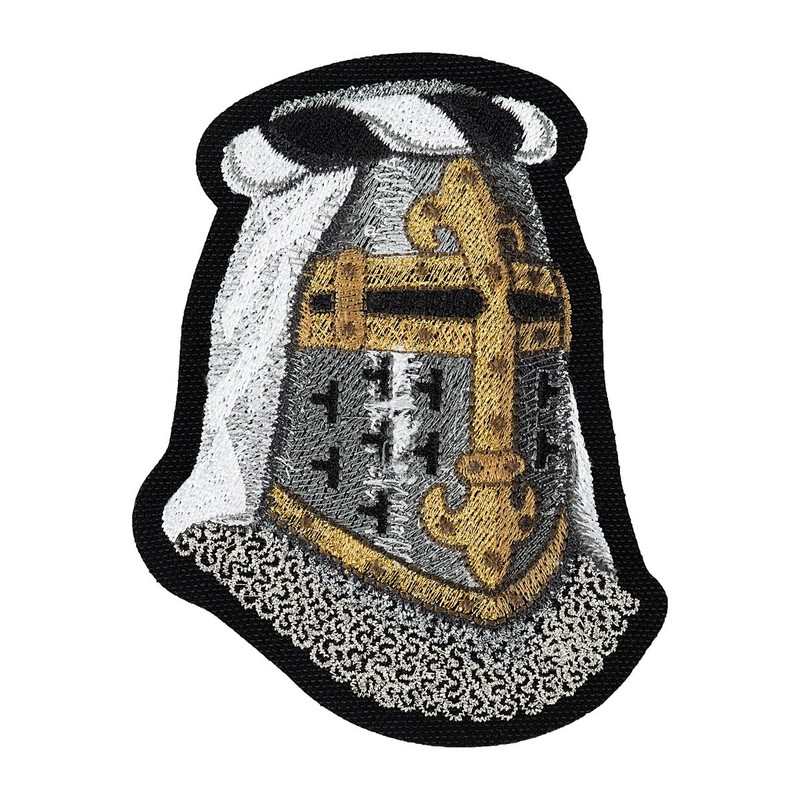 M-Tac нашивка Topfhelm (вишивка) Black