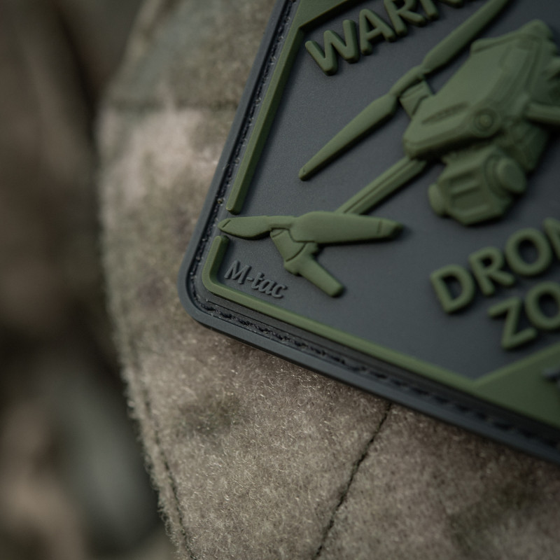M-Tac нашивка Drone Zone PVC Olive M-Tac нашивка Drone Zone PVC Olive