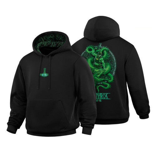 M-Tac кофта Hoodie Ragnarok Night Vision Cotton Hard Black — фото 1
