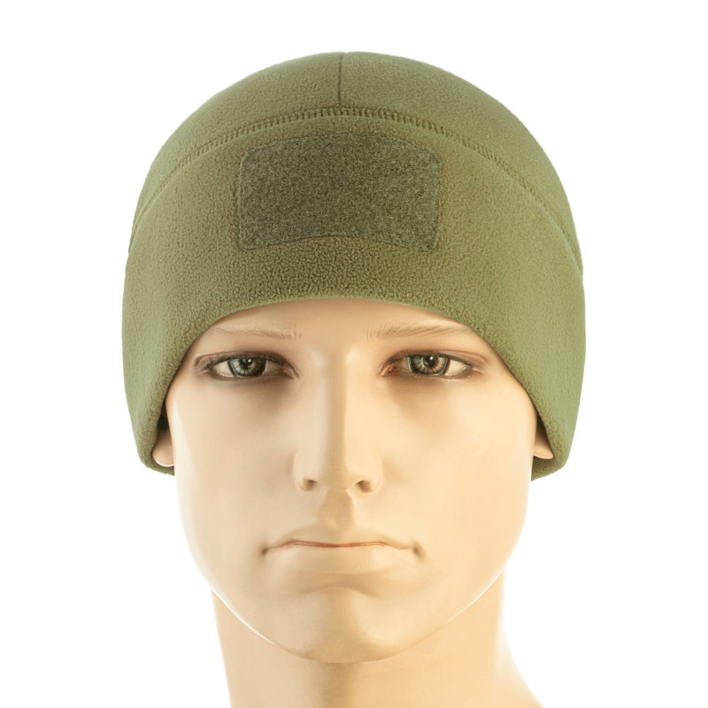 M-Tac шапка Watch Cap Elite фліс (320г/м2) з липучкою Tan
