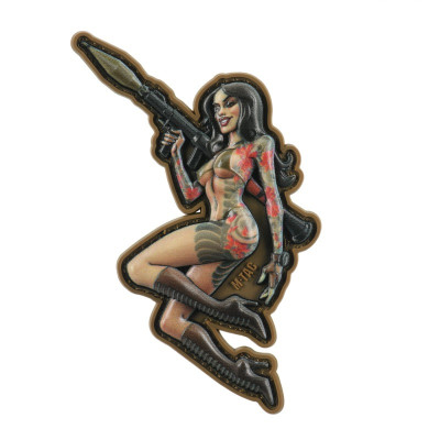 M-Tac нашивка girl №9 RPG PVC