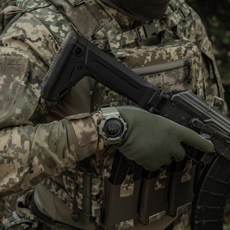 M-Tac годинник тактичний з компасом 2233 Army Green