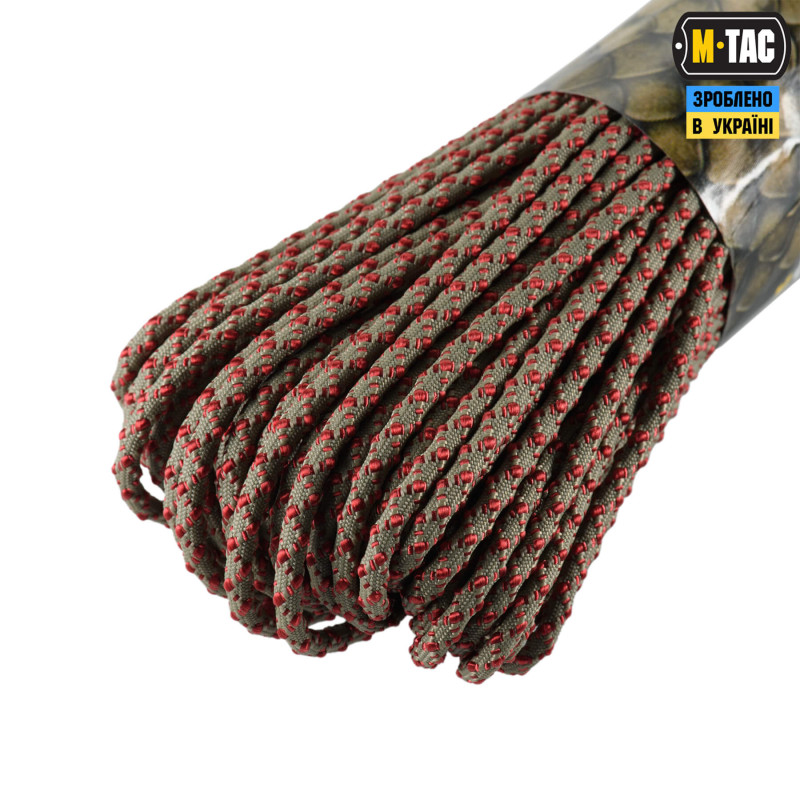 M-Tac паракорд Dragon Cord 30m Tan/Maroon M-Tac паракорд Dragon Cord 30m Tan/Maroon