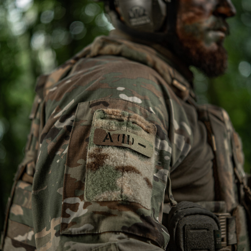 M-Tac нашивка група крові A (II) - наскрізна Laser Cut 25х80 Multicam M-Tac нашивка група крові A (II) - наскрізна Laser Cut 25х80 Multicam