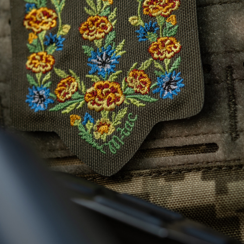 M-Tac нашивка Тризуб Чорнобривці (вишивка) Ranger Green M-Tac нашивка Тризуб Чорнобривці (вишивка) Ranger Green