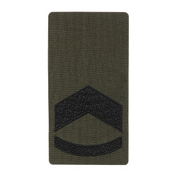 M-Tac погон на липучці Штаб-Сержант (вишивка) Ranger Green