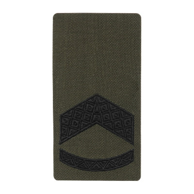M-Tac погон на липучці Штаб-Сержант (вишивка) Ranger Green