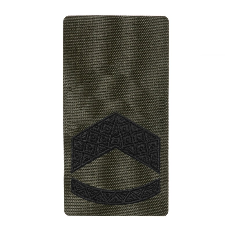 M-Tac погон на липучці Штаб-Сержант (вишивка) Ranger Green