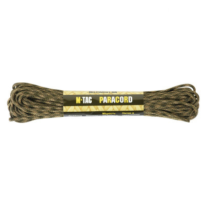 M-Tac паракорд 550 type III Coyote/Od Green 15м