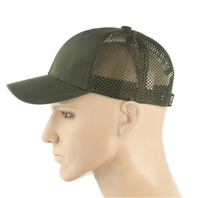 M-Tac бейсболка з сіткою Flex ріп-стоп Army Olive