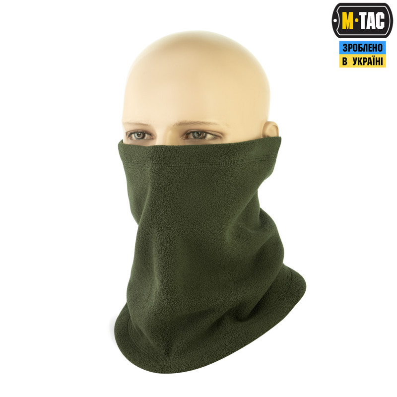 M-Tac шарф-труба Elite короткий з затяжкою фліс (320г/м2) Army Olive M-Tac шарф-труба Elite короткий з затяжкою фліс (320г/м2) Army Olive