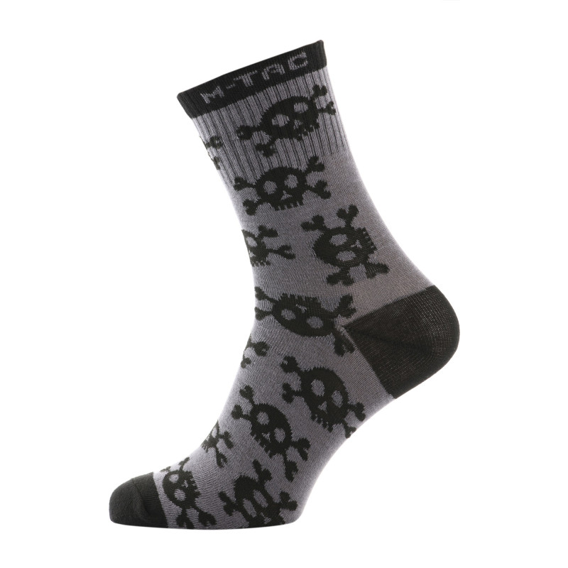 M-Tac шкарпетки легкі Mk.3 Pirate Skull Dark Grey