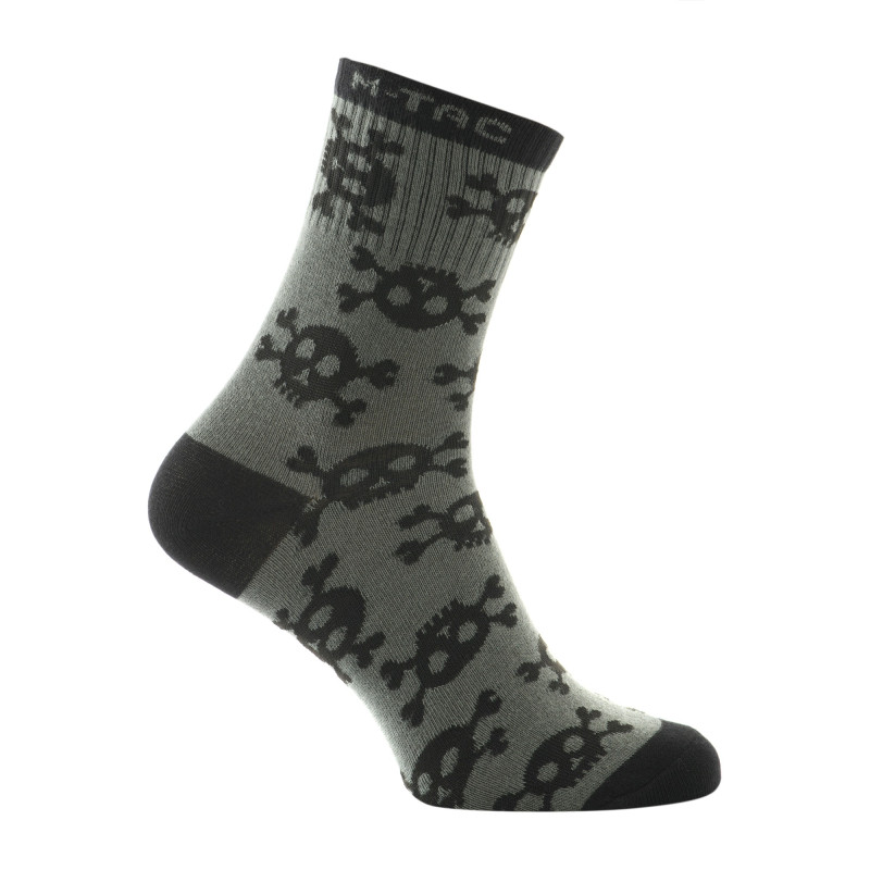 M-Tac шкарпетки легкі Mk.3 Pirate Skull Olive