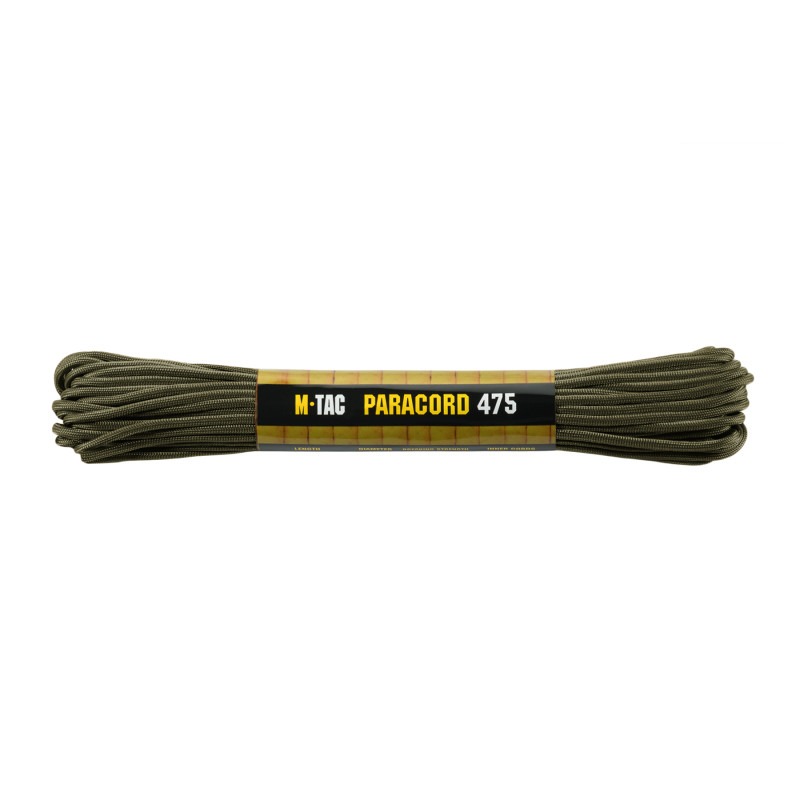 M-Tac паракорд 475 OD Green 15м