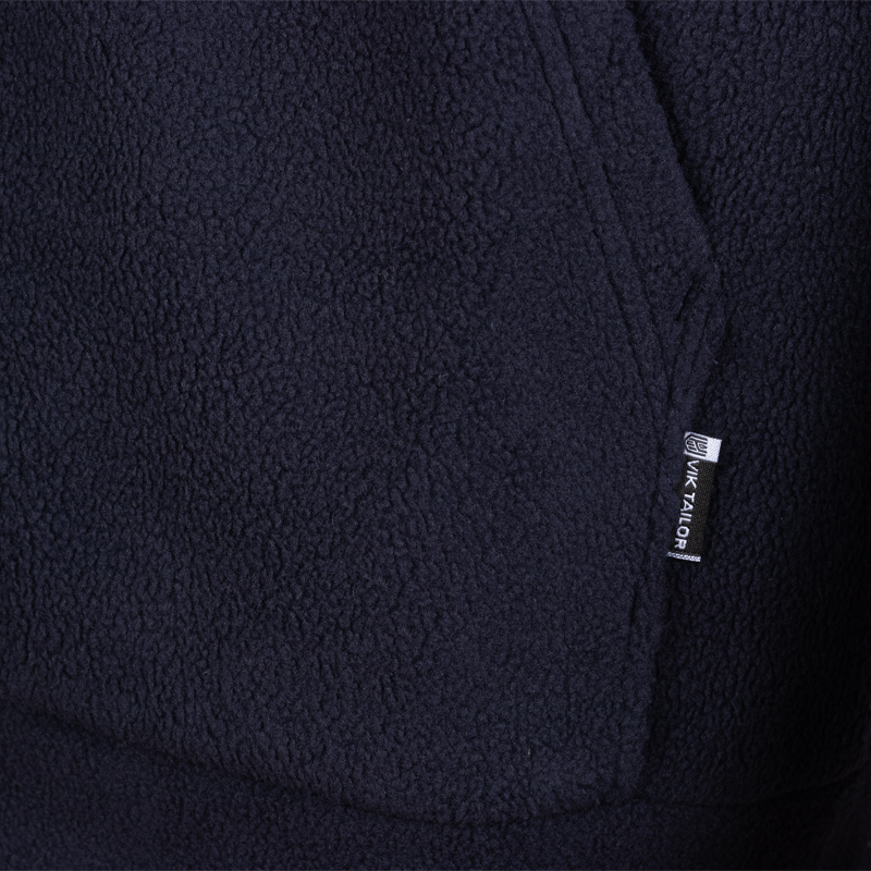 Кофта флісова з капюшоном Vik-tailor, Navy Blue