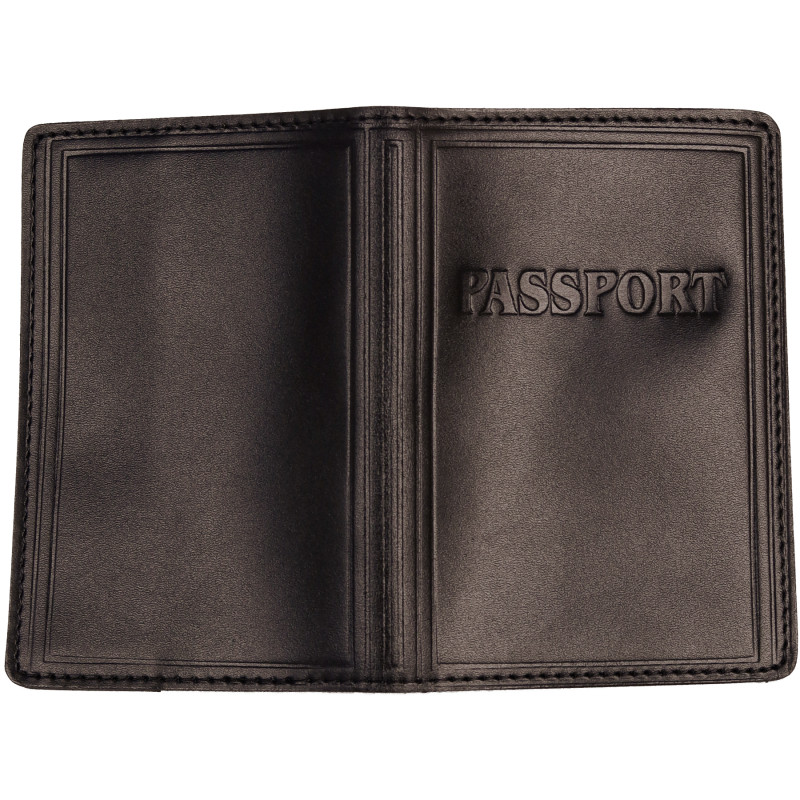 Обкладинка для закордонного паспорта, Black