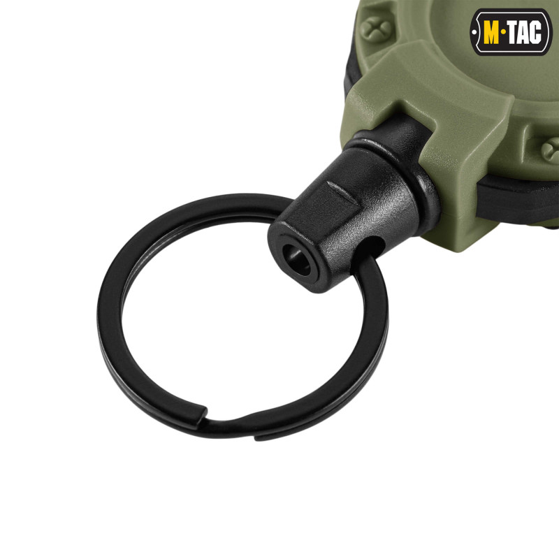 M-Tac карабин зі шнуром для ключів Olive M-Tac карабин зі шнуром для ключів Olive