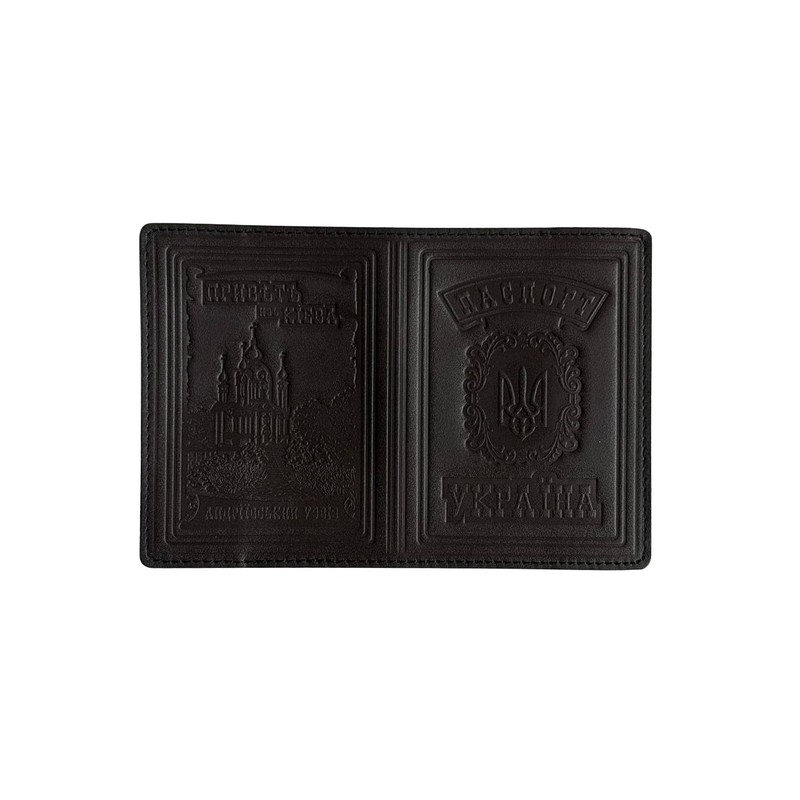 Обкладинка для паспорта України ІІ, Brown