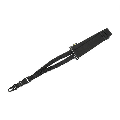 M-Tac ремінь збройовий одноточковий еластичний Black