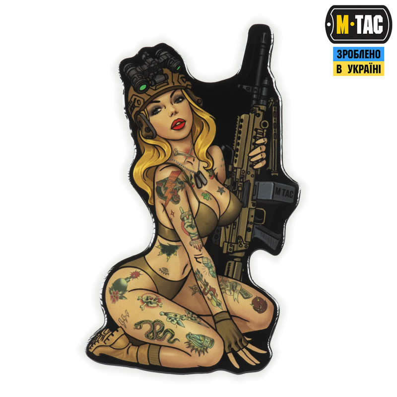 M-Tac наклейка girl №5 Hooligan