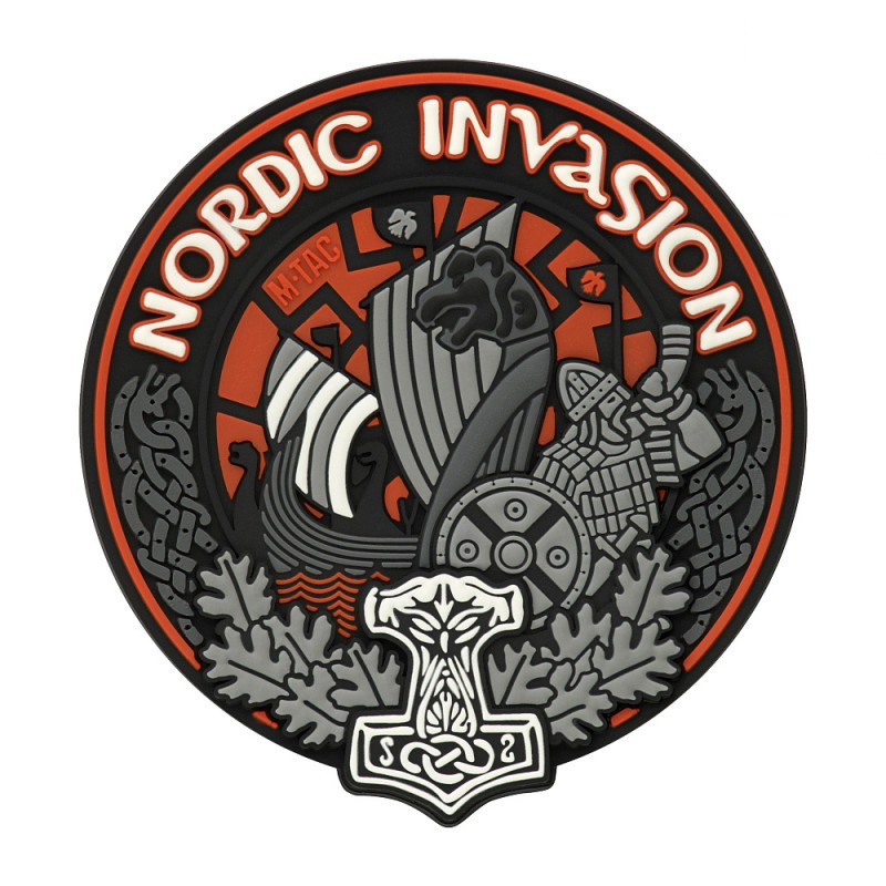 M-Tac нашивка Nordic Invasion 3D ПВХ M-Tac нашивка Nordic Invasion 3D ПВХ