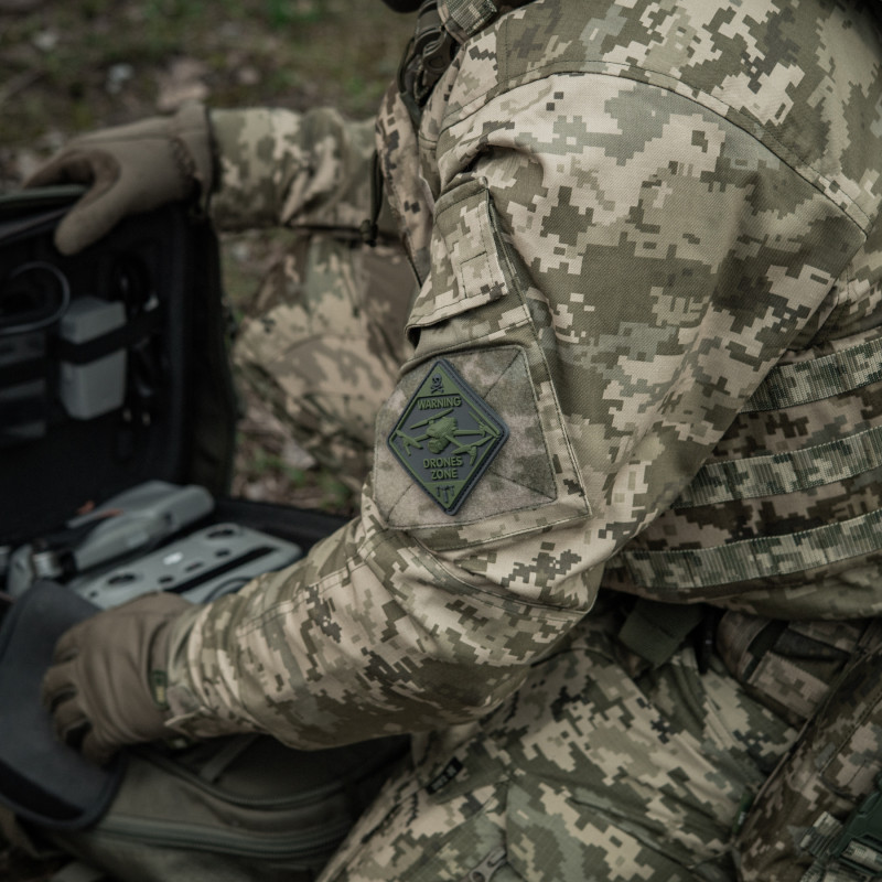 M-Tac нашивка Drone Zone PVC Olive M-Tac нашивка Drone Zone PVC Olive