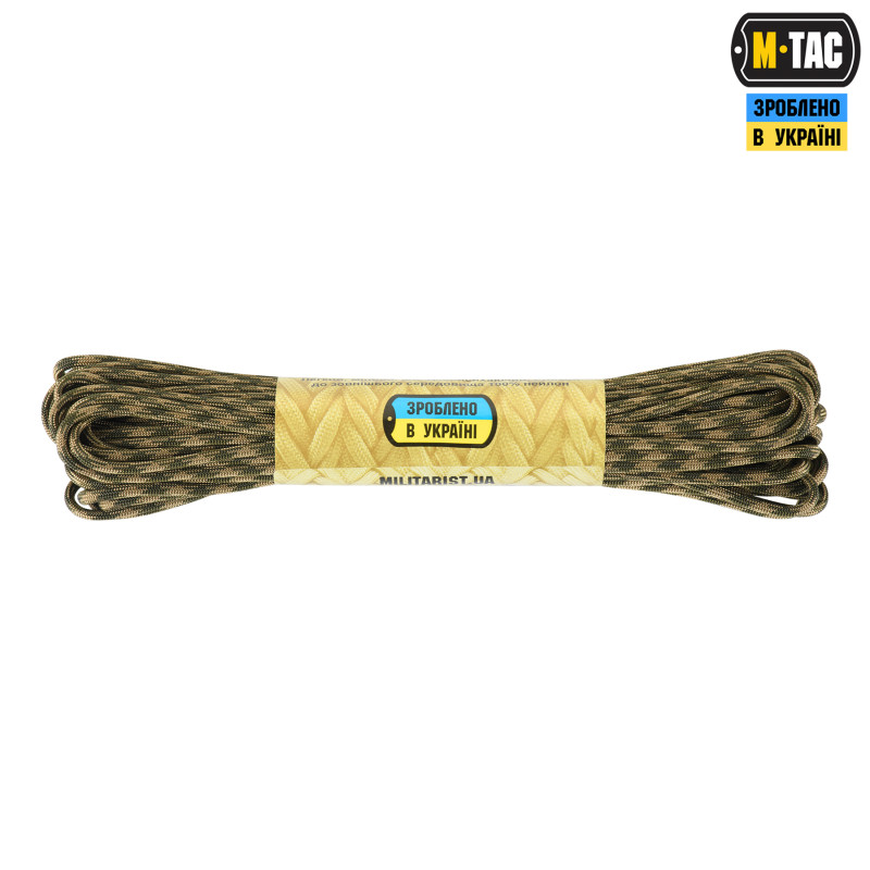 M-Tac паракорд 550 type III Coyote/Od Green 15м
