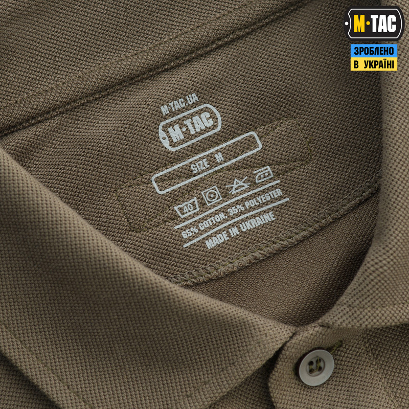M-Tac поло тактичне довгий рукав 65/35 Dark Olive M-Tac поло тактичне довгий рукав 65/35 Dark Olive