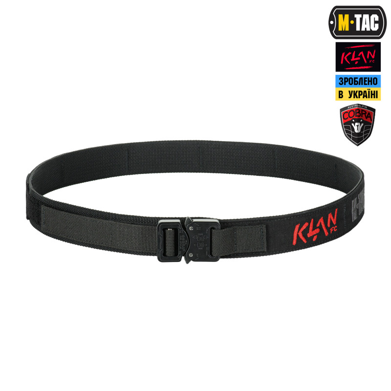 M-Tac ремінь KLAN Cobra Buckle Belt Black M-Tac ремінь KLAN Cobra Buckle Belt Black