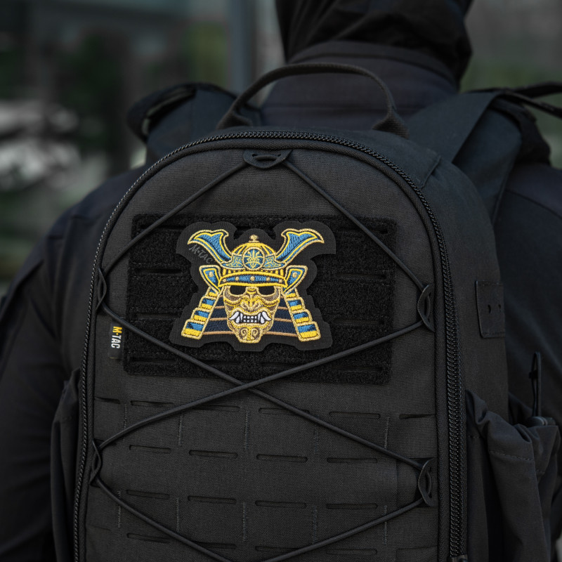 M-Tac нашивка Маска самурая (вишивка) Black M-Tac нашивка Маска самурая (вишивка) Black