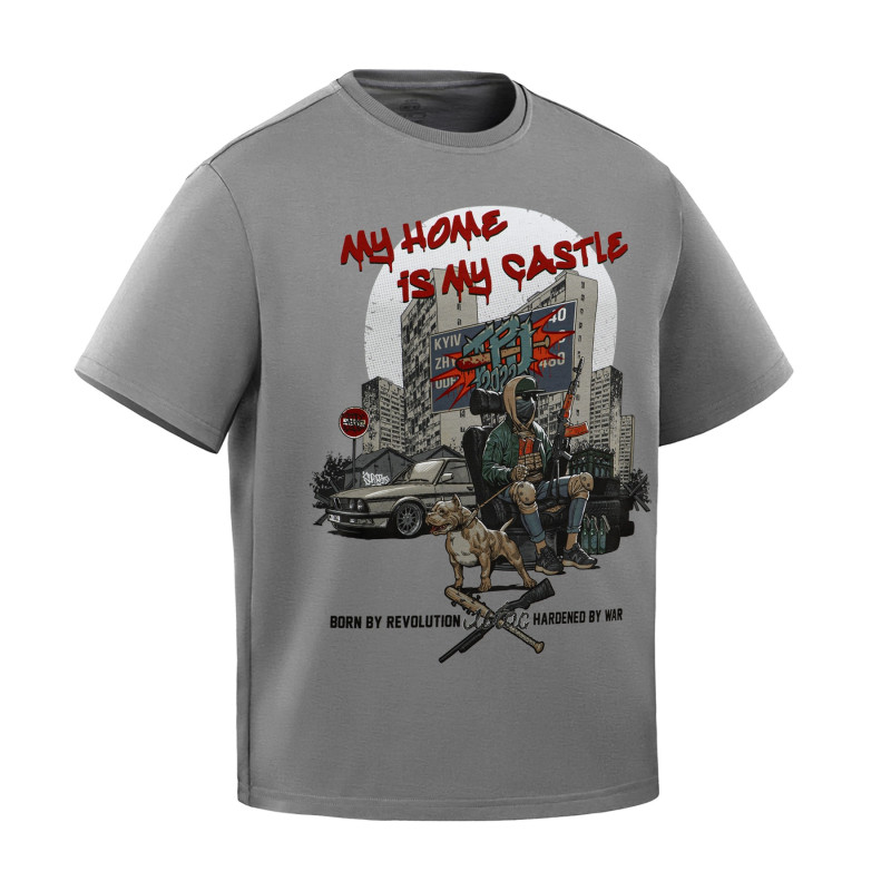 M-Tac футболка My Home is my Castle Light Grey