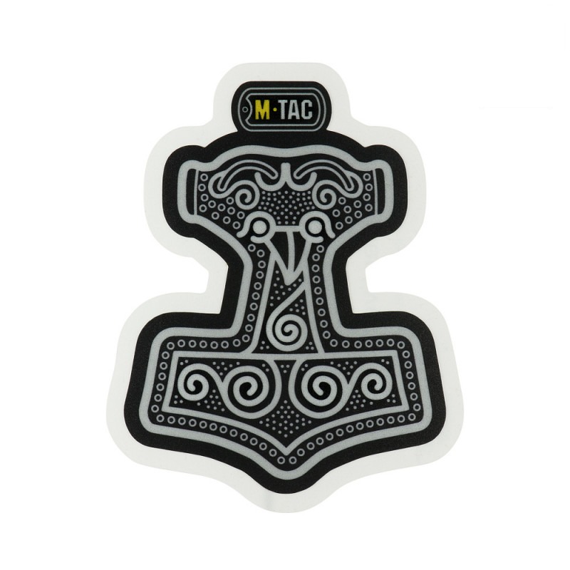 M-Tac наклейка Mjölnir Large світловідбиваюча Black M-Tac наклейка Mjölnir Large світловідбиваюча Black