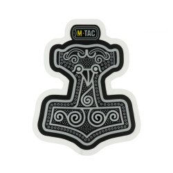 M-Tac наклейка Mjölnir Large світловідбиваюча Black