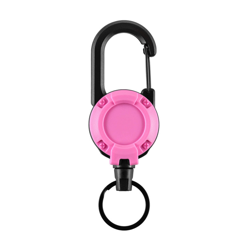 M-Tac карабин зі шнуром для ключів Pink