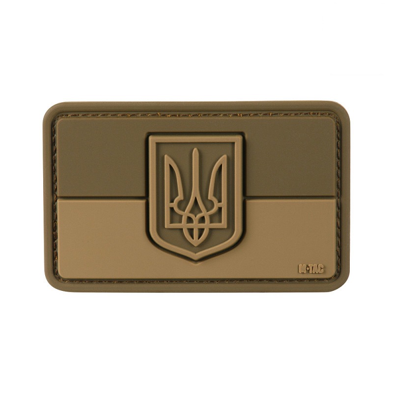 M-Tac нашивка прапор України з гербом PVC Coyote