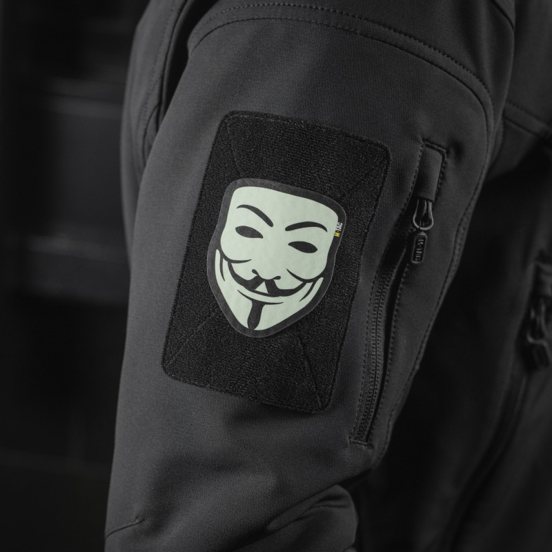 M-Tac нашивка Anonymous Black/GID M-Tac нашивка Anonymous Black/GID