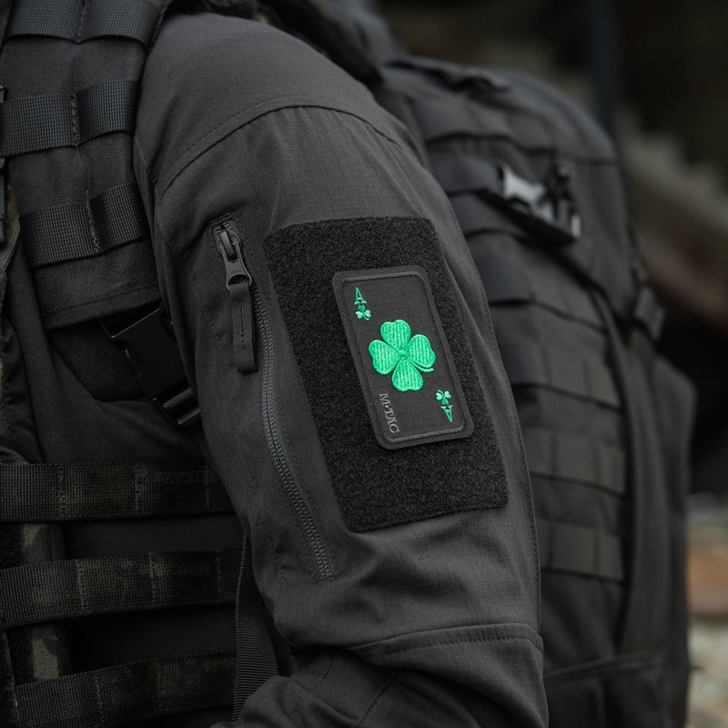 M-Tac нашивка Фартова Карта (вишивка) Black M-Tac нашивка Фартова Карта (вишивка) Black