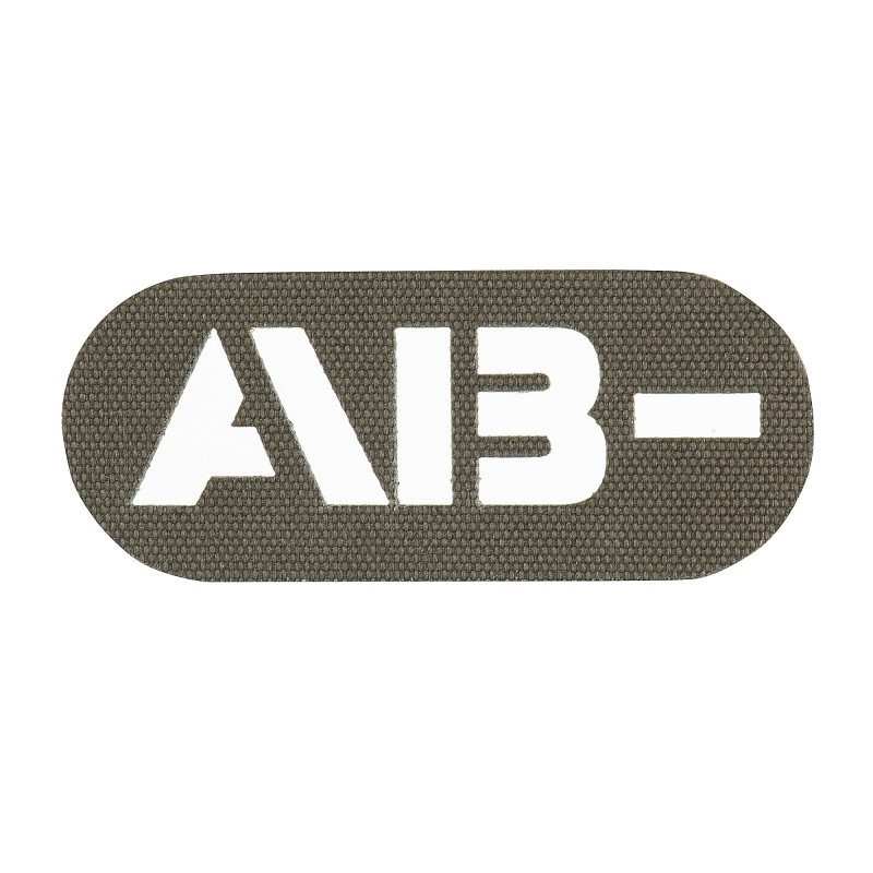 M-Tac нашивка група крові AB- наскрізна Laser Cut Ranger Green M-Tac нашивка група крові AB- наскрізна Laser Cut Ranger Green
