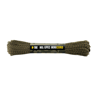 M-Tac паракорд Minicord Mil-Spec 30m Ranger Green/Coyote