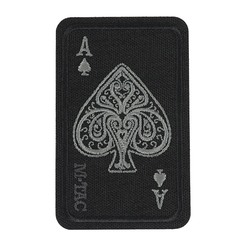 M-Tac нашивка Ace of Spades (вишивка) Black