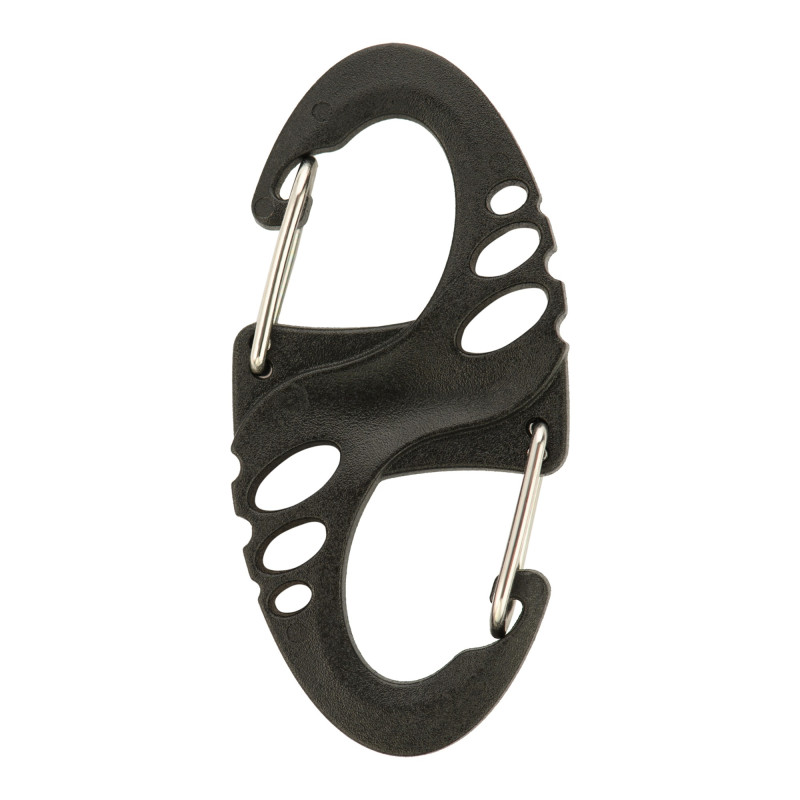 M-Tac карабін S-Hook пластиковий Black M-Tac карабін S-Hook пластиковий Black