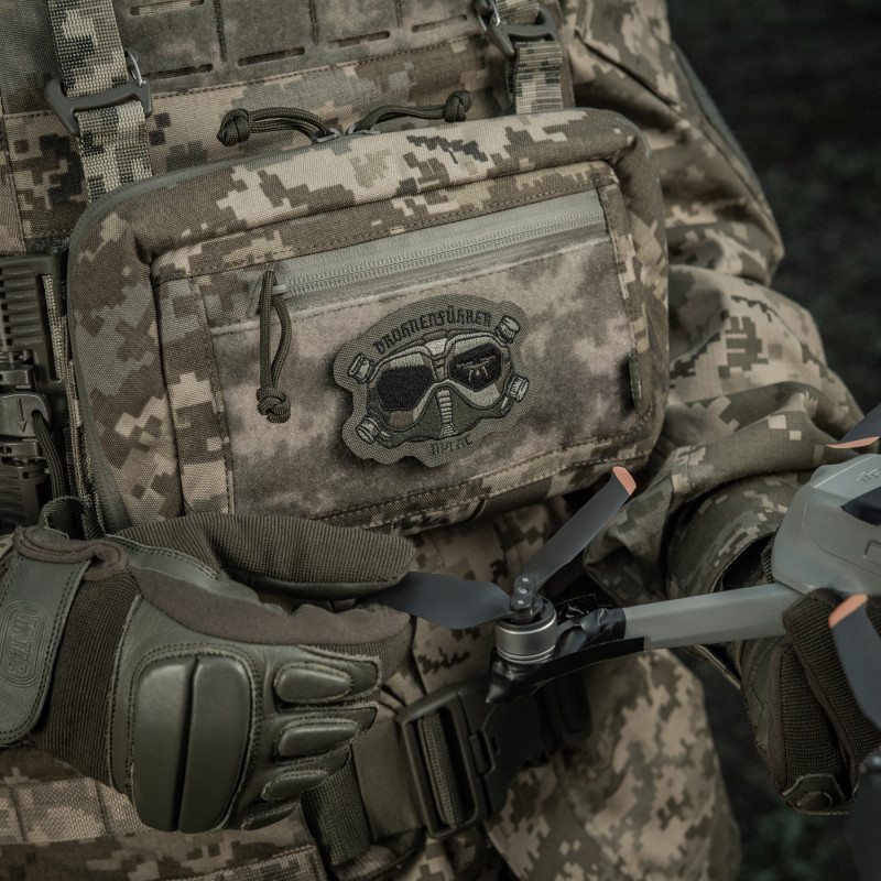 M-Tac нашивка Drohnenführer (вишивка) Ranger Green
